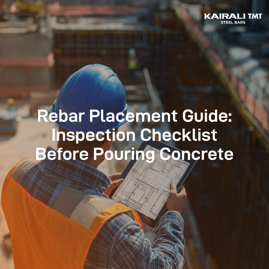 Rebar Inspection Checklist Before Concrete Pouring | Guide